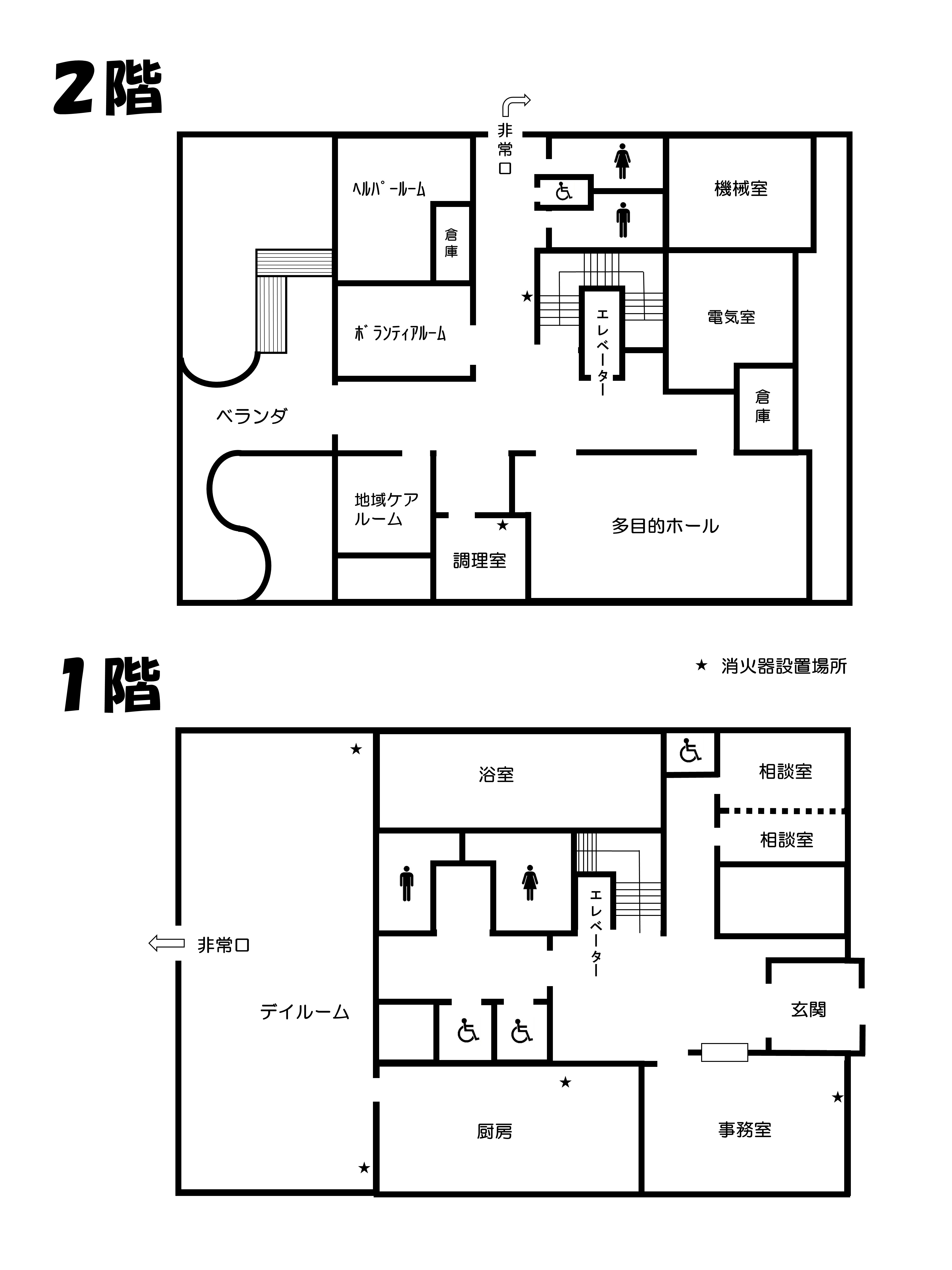 フロアマップの画像