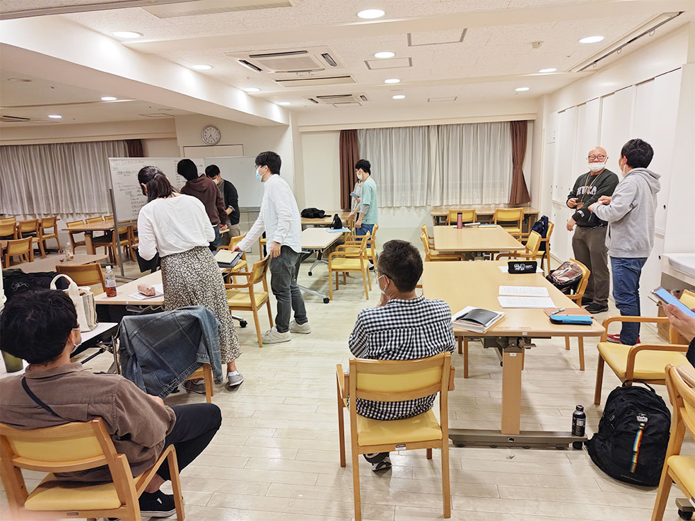 横浜共生会自立生活プロジェクトの様子