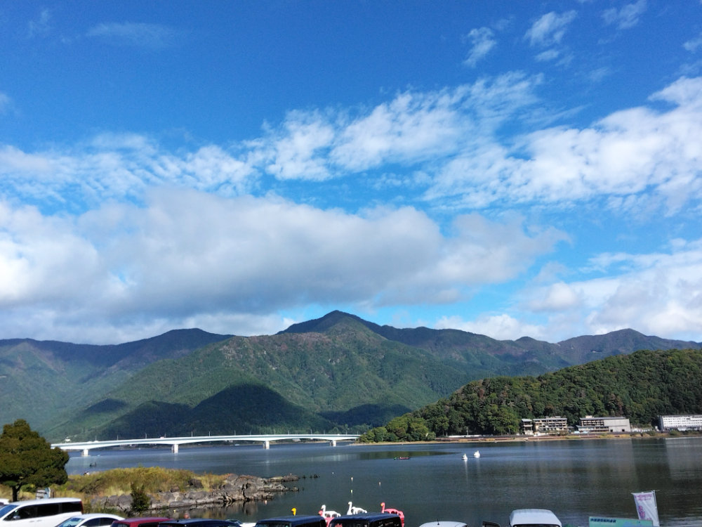河口湖の写真
