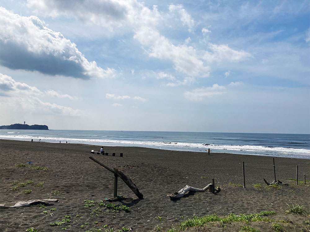 海と砂浜
