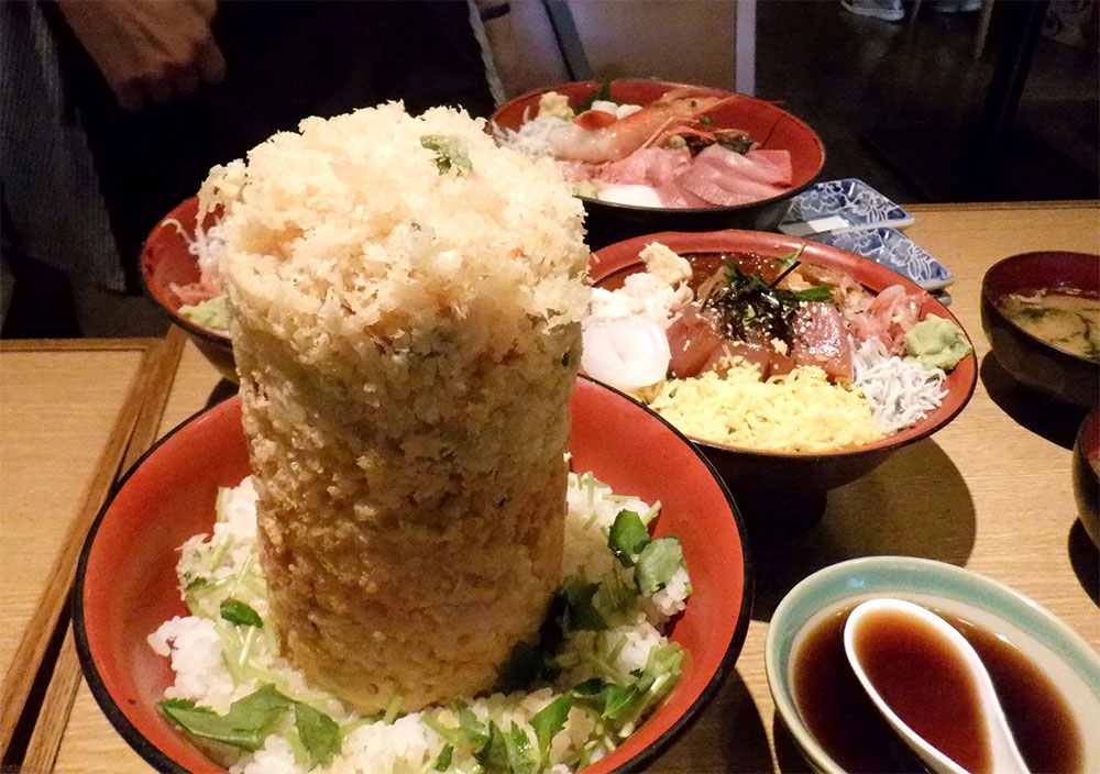 天丼と海鮮丼